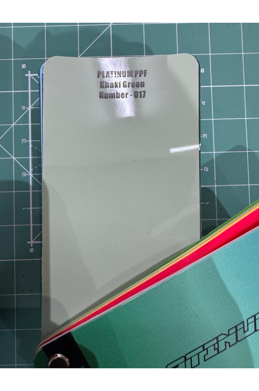 Полиуретан цветной PLATINUM PPF KHAKI GREEN 017