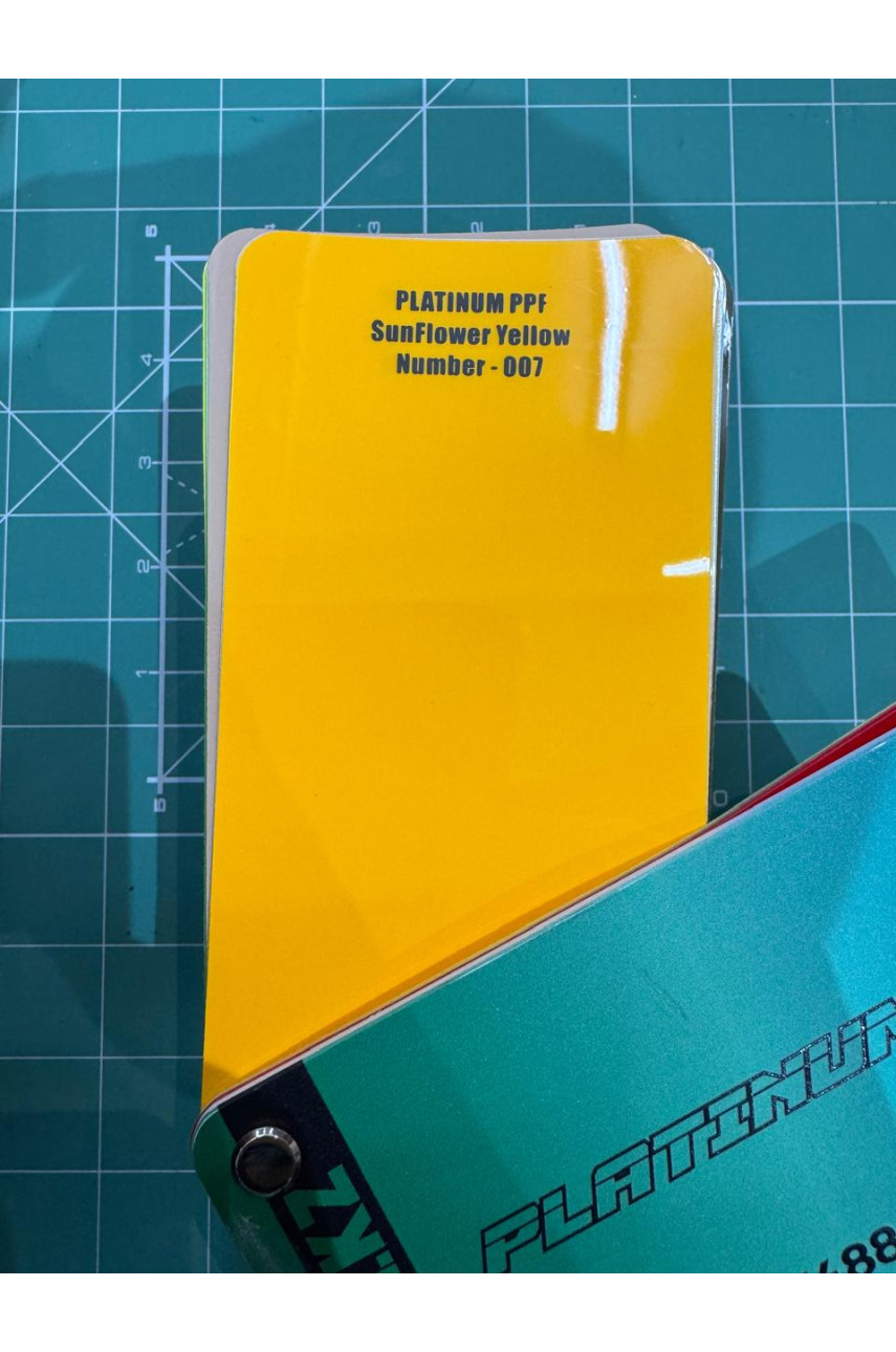 Полиуретан цветной PLATINUM PPF SUNFLOWER YELLOW 007