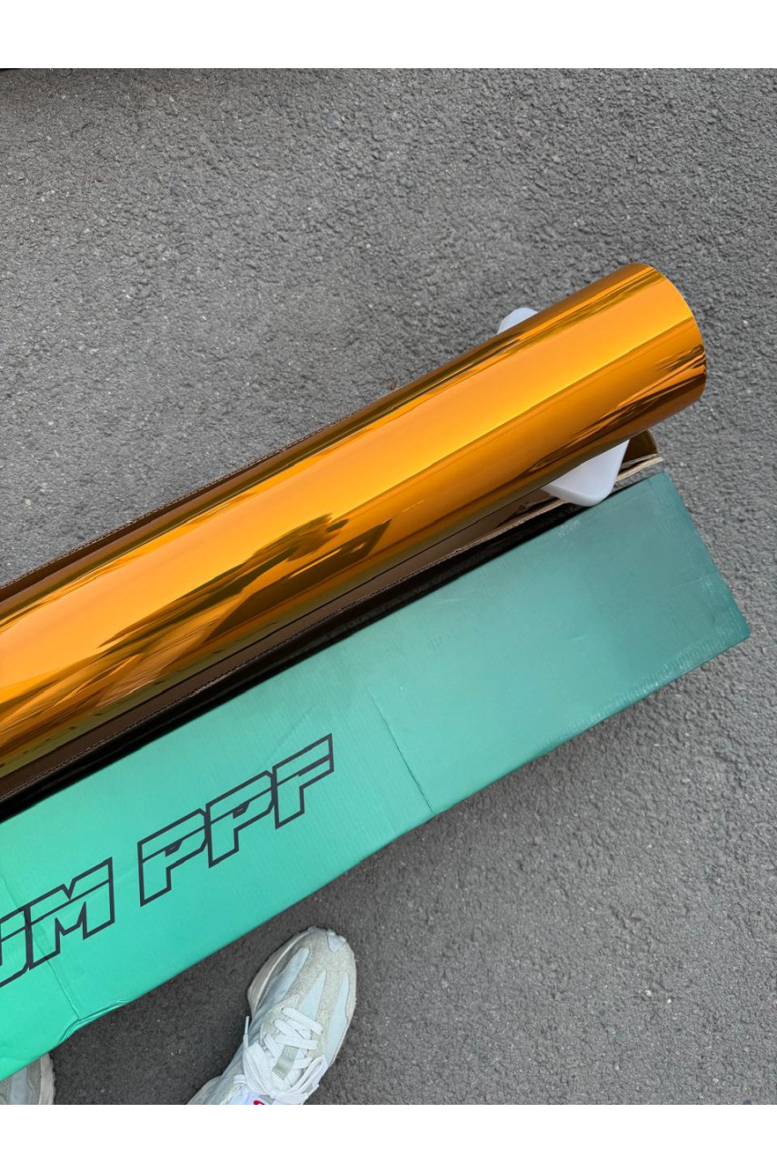 Полиуретан цветной PLATINUM PPF GOLD CHROME 216