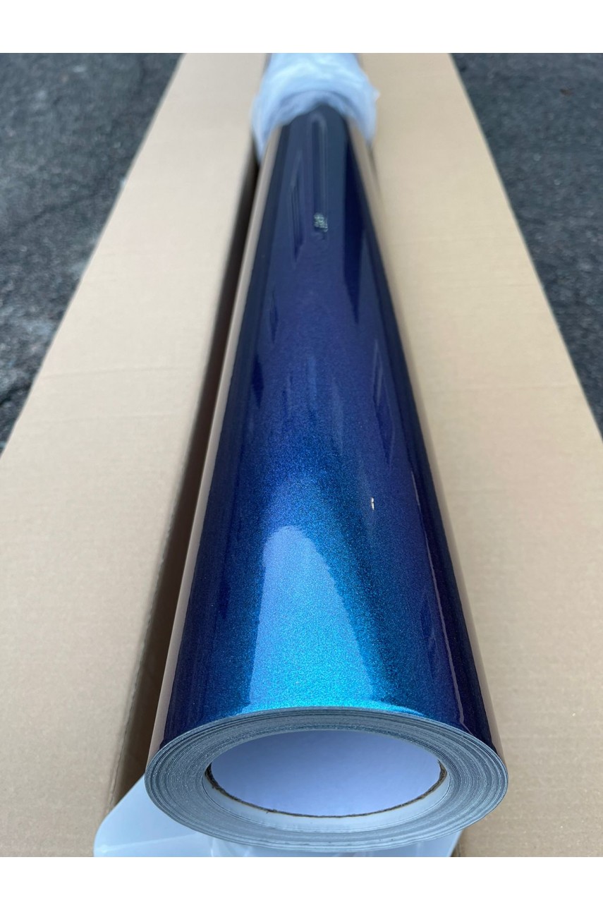 PLATINUM VINYL PURPLE BLUE GLOSS MAGIC 611