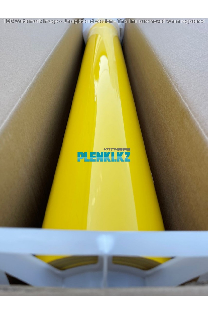 PLATINUM VINYL RACING YELLOW