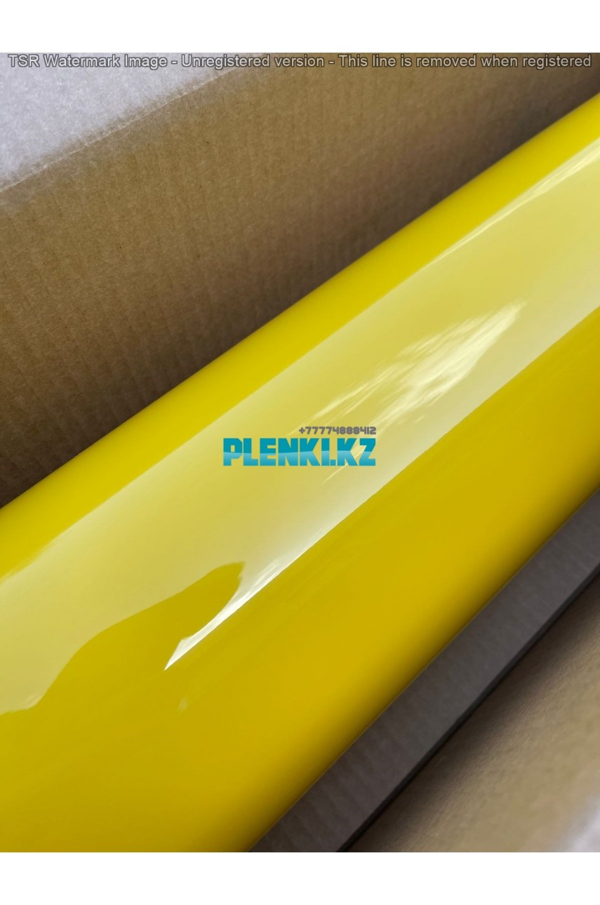 PLATINUM VINYL RACING YELLOW