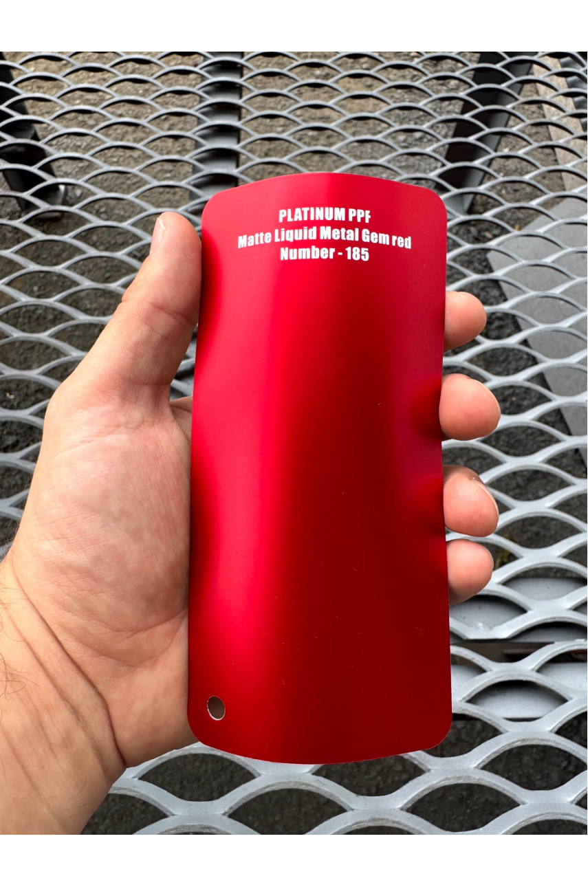 PLATINUM PPF METAL GEM RED