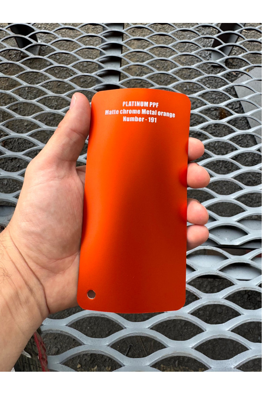 PLATINUM PPF MATTE CHROM ORANGE