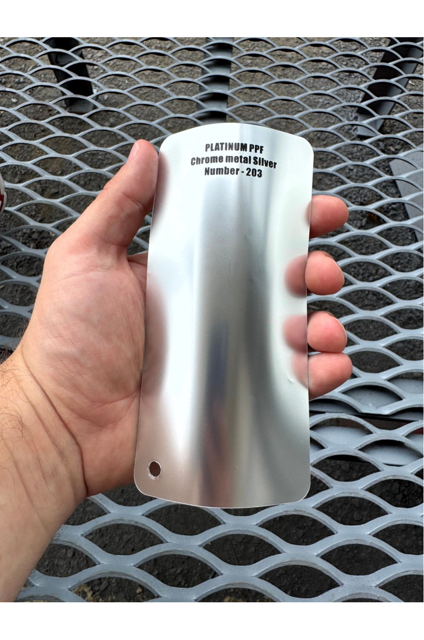 PLATINUM PPF CHROME METAL SILVER