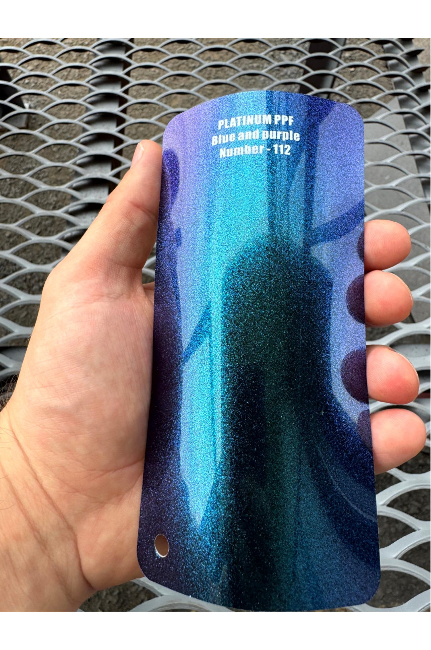 PLATINUM PPF BLUE AND PURPLE