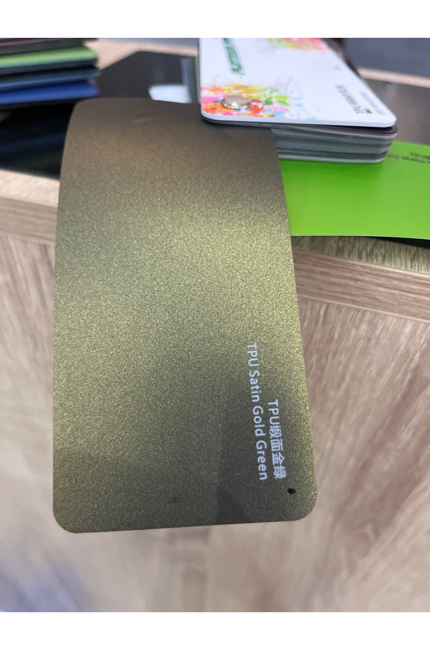 PLATINUM PPF SATIN GOLD GREEN